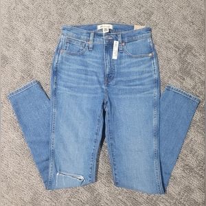 NWT Madewell high rise skinny jeans